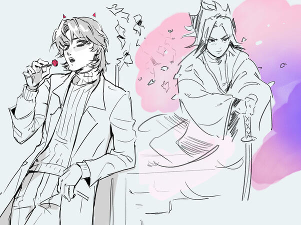 Flats/monochrome